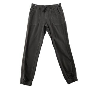 Athleta Farallon Jogger Womens Size 2 Charcoal Gray Cotton Stretch Sweatpants